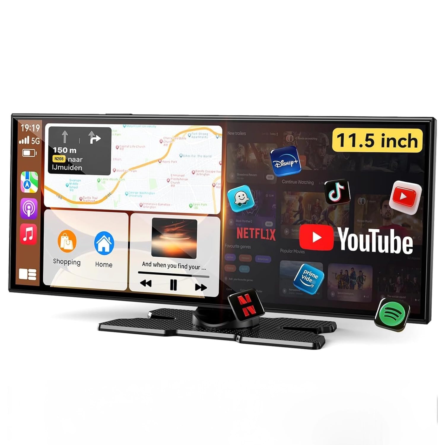 Amazon.co.jp: kuayvan ディスプレイオーディオ 11.5インチ大画面の