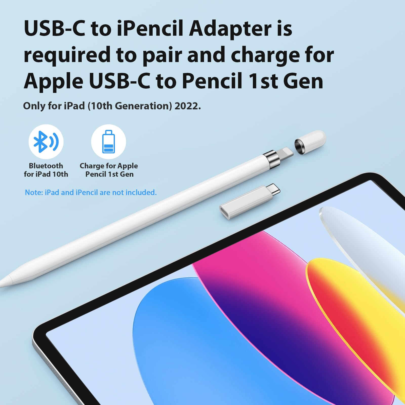 Amazon.com: USB-C to Pencil Adapter for Apple Pencil 1st Gen USB-C