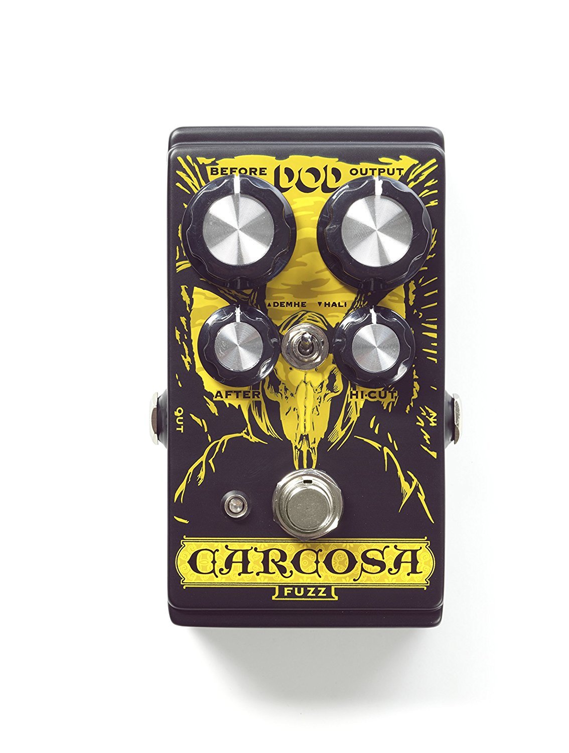 Amazon | Digitech DOD Carcosa Fuzz Pedal Bundle with 3 Patch