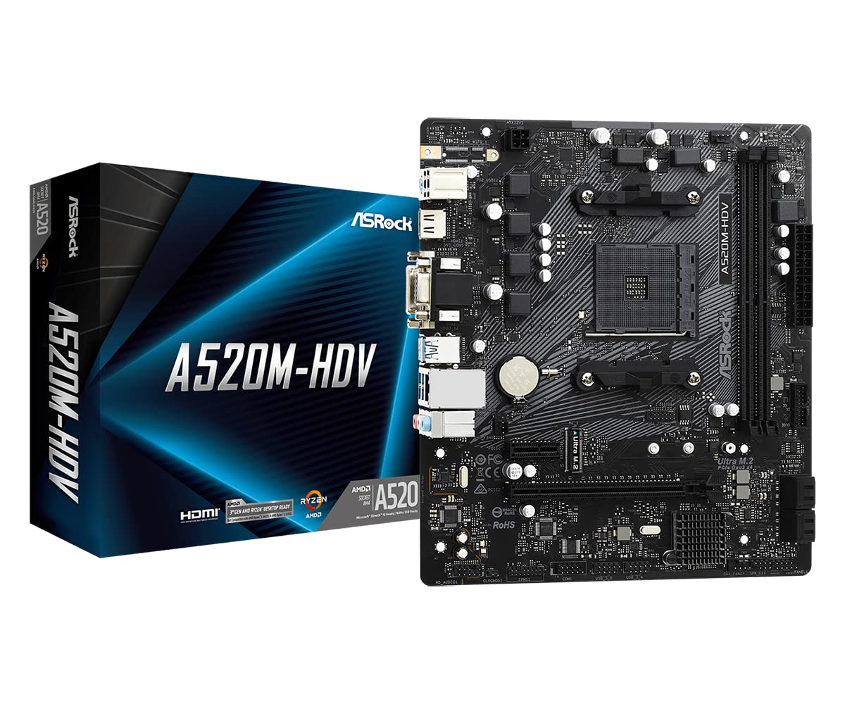 Amazon | ASRock AMD Ryzen 3000/4000シリーズ(Soket AM4)対応 A520