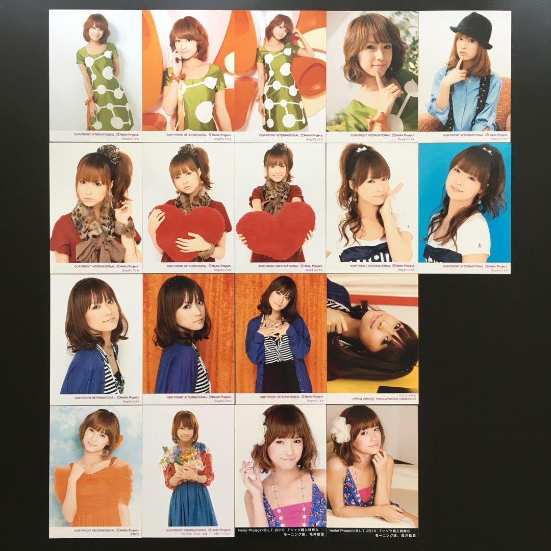 Amazon.co.jp: 91 モーニング娘。 亀井絵里 生写真 18枚セット : おもちゃ