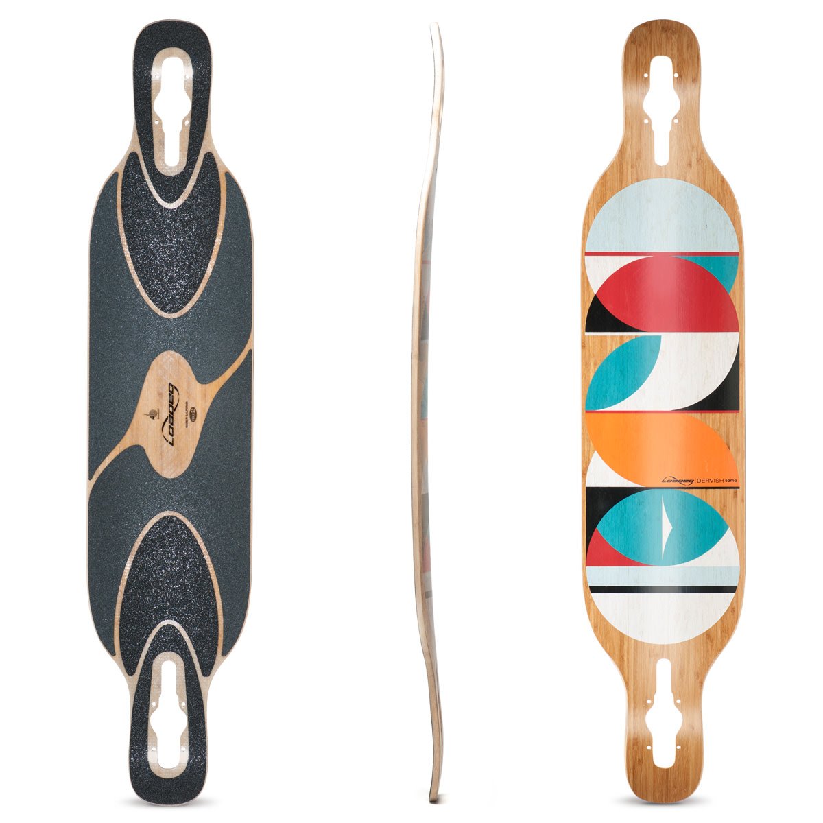Amazon.com : Loaded Boards Dervish Sama Bamboo Longboard