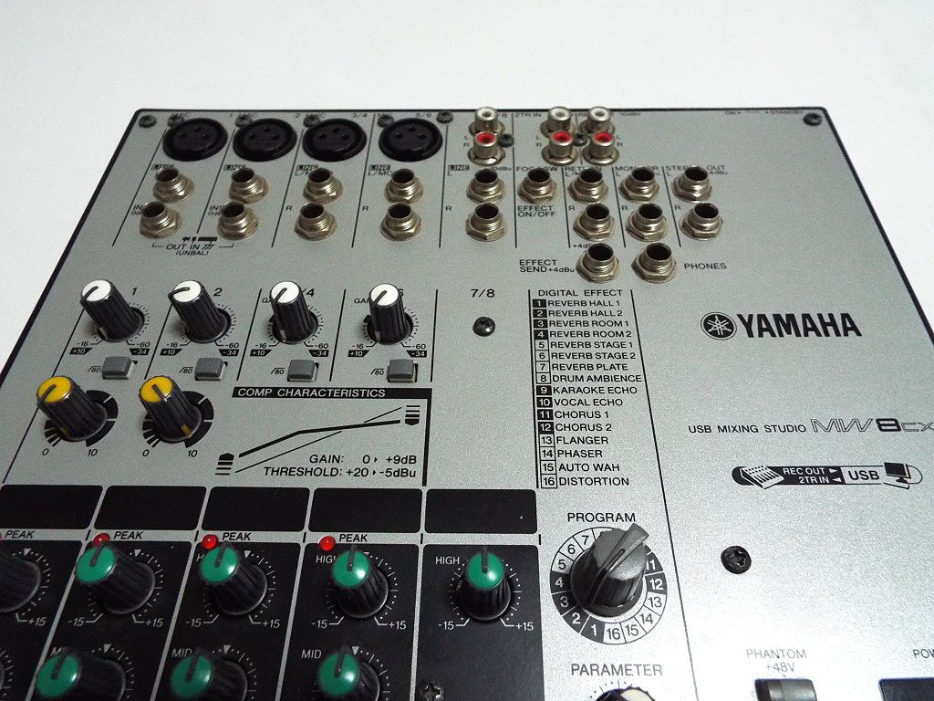 Amazon | ヤマハ USBミキシングスタジオ MW8CX | ミキサー | 楽器