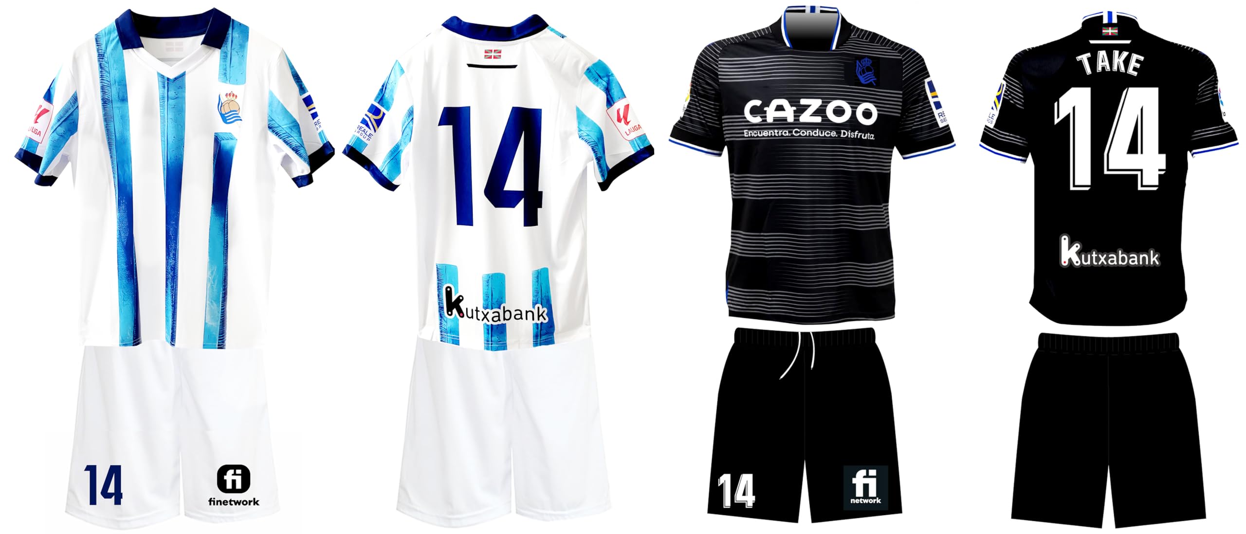 Amazon.co.jp: レアルソシエダアウェイ 22/23 サッカーユニフォーム