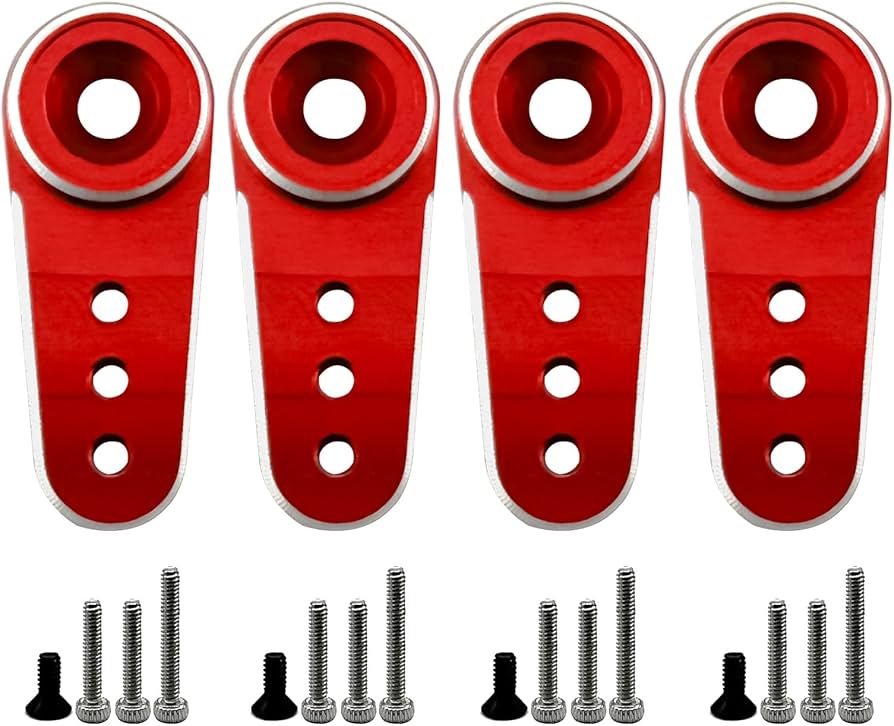 Amazon.com: 4Pack Aluminum 15T Servo Horn Arms RC Mini Servo Horns