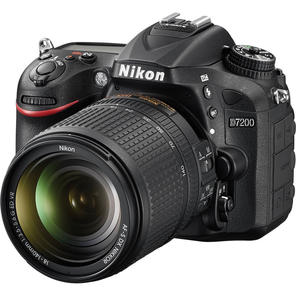 Amazon.com : Nikon D7200 24.2MP DSLR Digital Camera with 18-140mm