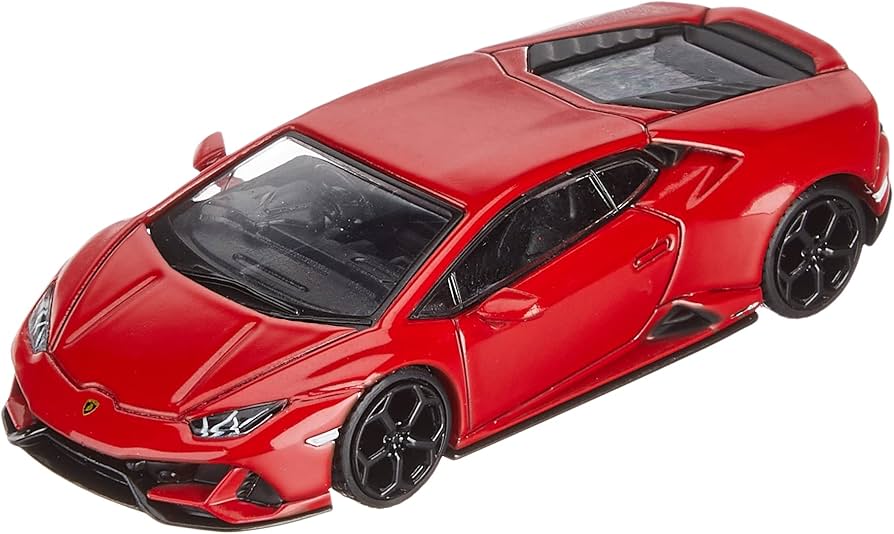 Amazon | MINI GT 1/64 ランボルギーニ ウラカン EVO ロッソマーズ 右