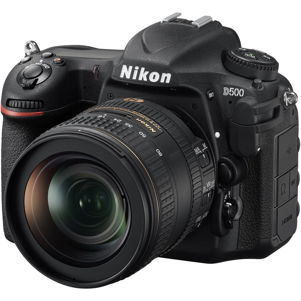 Amazon.com : Nikon D500 DX-Format Digital SLR with 16-80mm ED VR