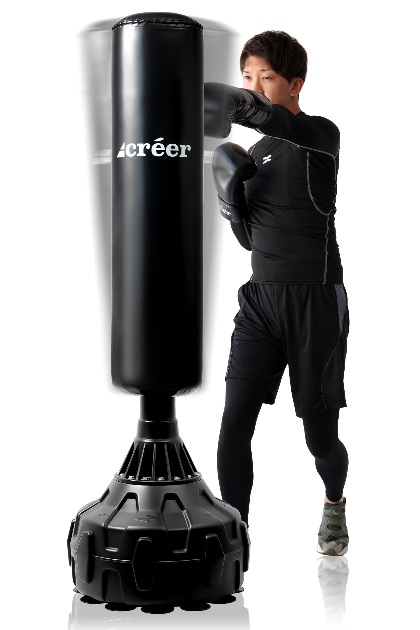 Amazon | créer サンドバッグ 自宅用 自立型 スタンド 160cm