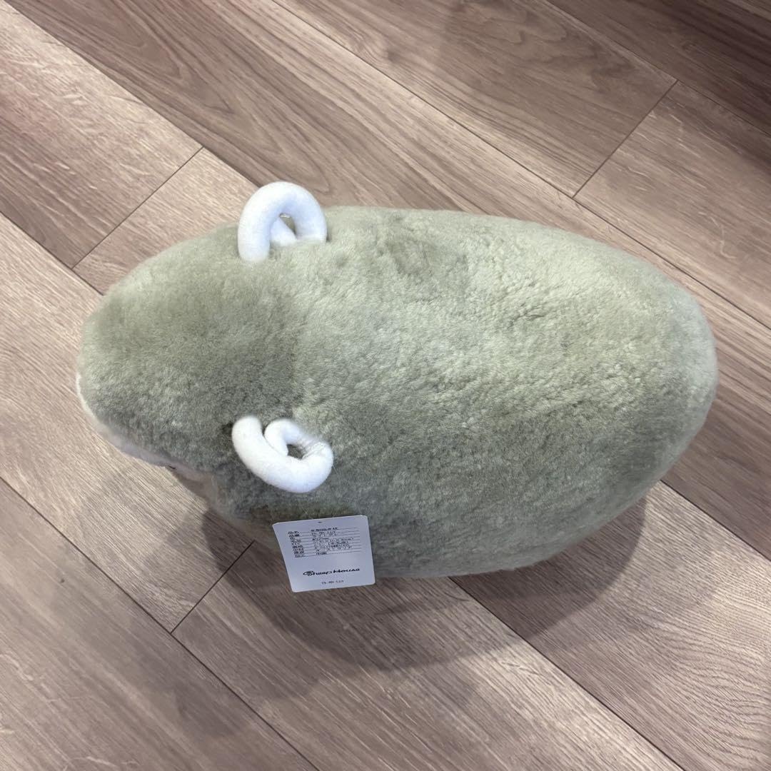 Amazon.co.jp: じぶんまくら ムートン ひつじ 抱き枕 ライトグレー