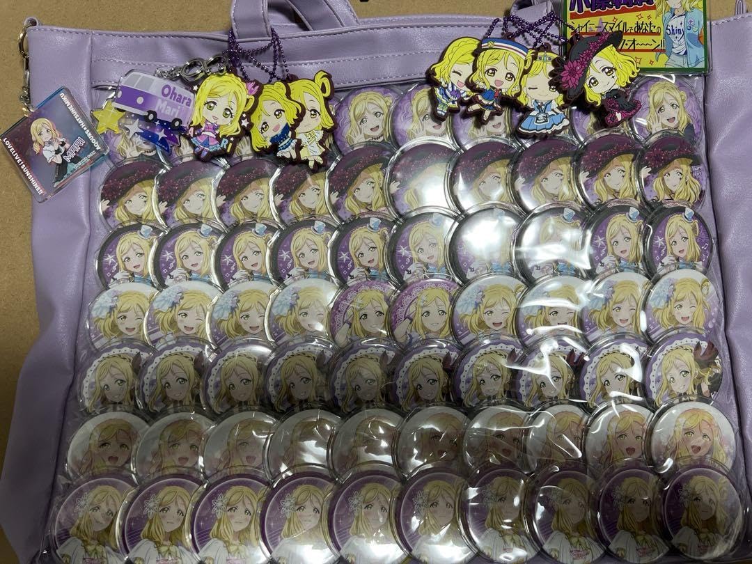 Amazon.co.jp: ラブライブサンシャイン︎ 小原鞠莉 A3痛バ : パソコン