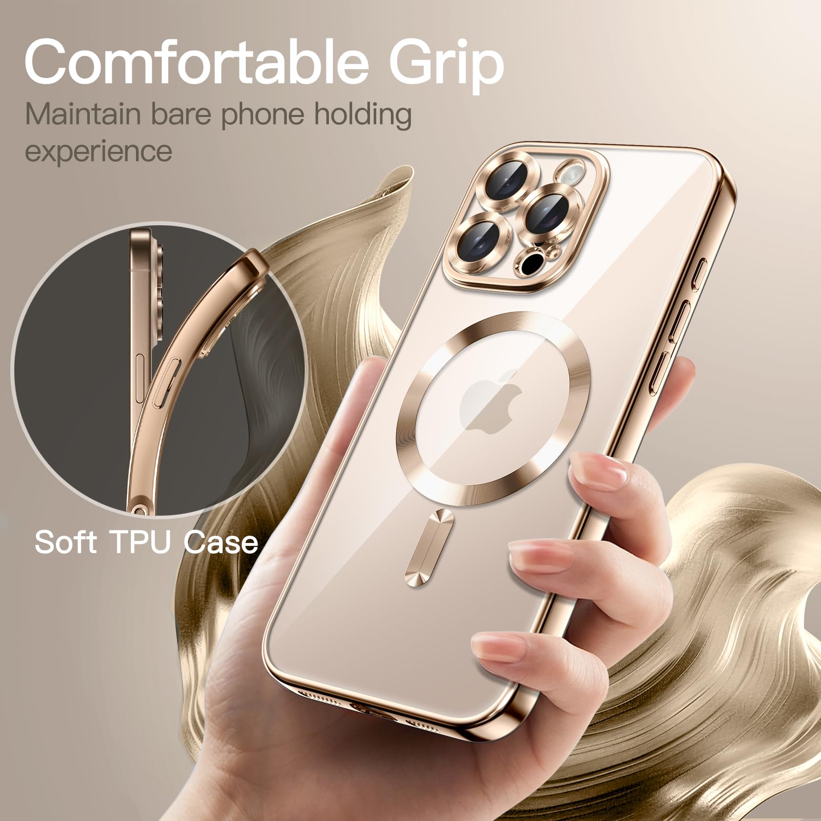 Amazon.co.jp: JETech iPhone 16 Pro Max 6.9インチ用 ソフトクリア