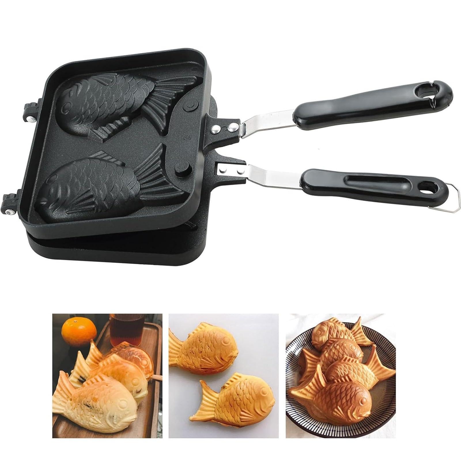 Amazon | 鯛焼き器 メーカー ih 直火式 鯛焼き 型 たい焼きメーカー