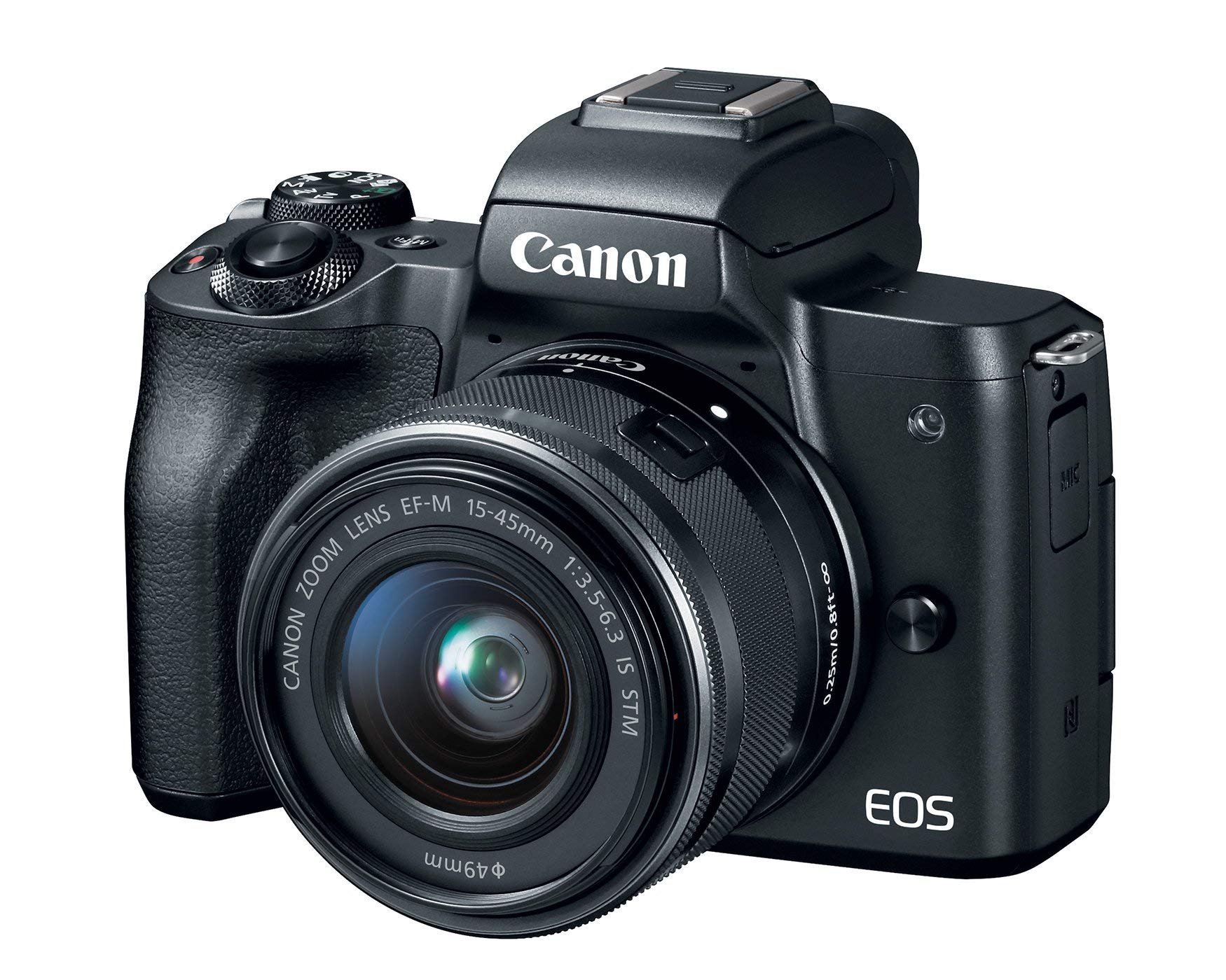 Amazon | Canon EOS M50 Mirrorless Digital Camera [with 15-45 STM