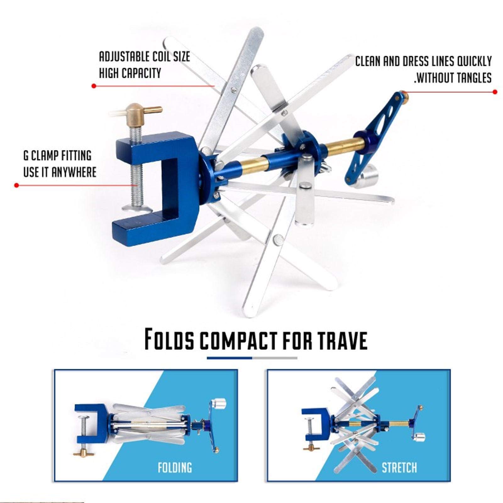 Amazon | M MAXIMUMCATCH Maxcatch フライラインワインダー ステンレス