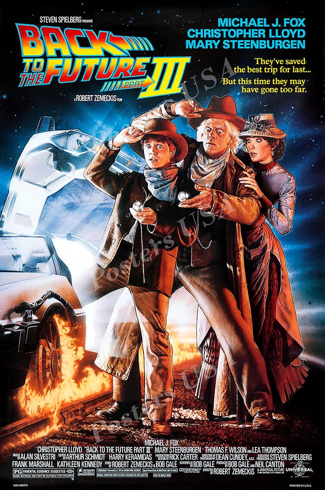 Amazon.co.jp: Posters USA - Back to The Future III Part 3 映画