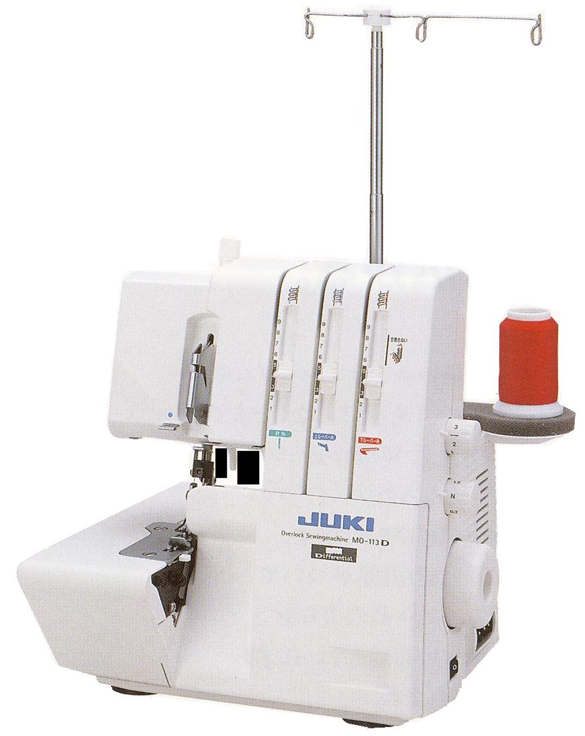 Amazon | JUKI 1本針3本糸差動送り付きオーバーロックミシン MO-113D