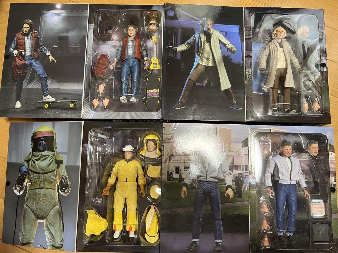 Amazon.co.jp: ネカ バックトゥザフューチャー フィギュア 35周年