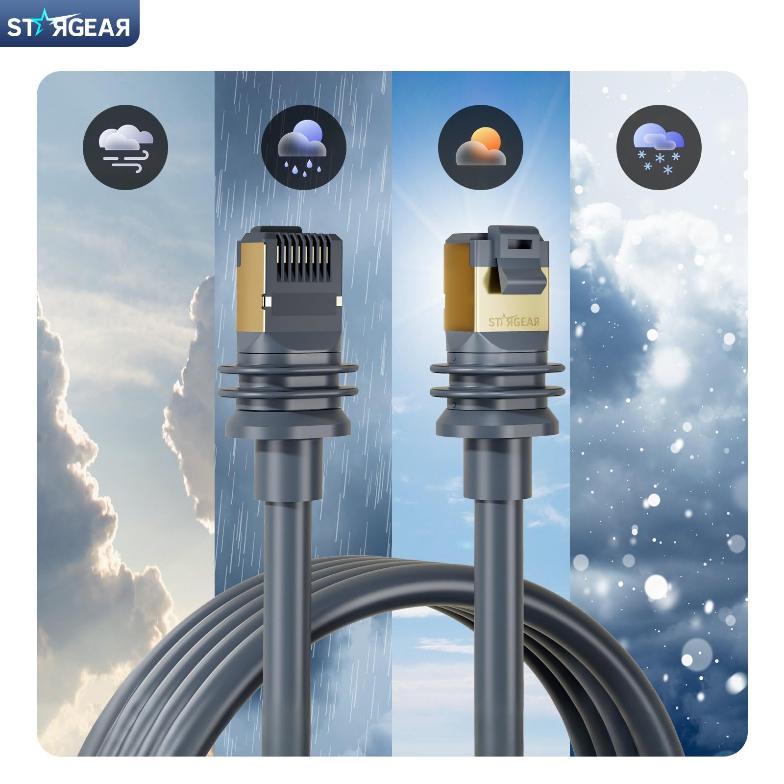 Amazon.co.jp: STARGEAR Starlink Cable Gen 3 45M/147フィート