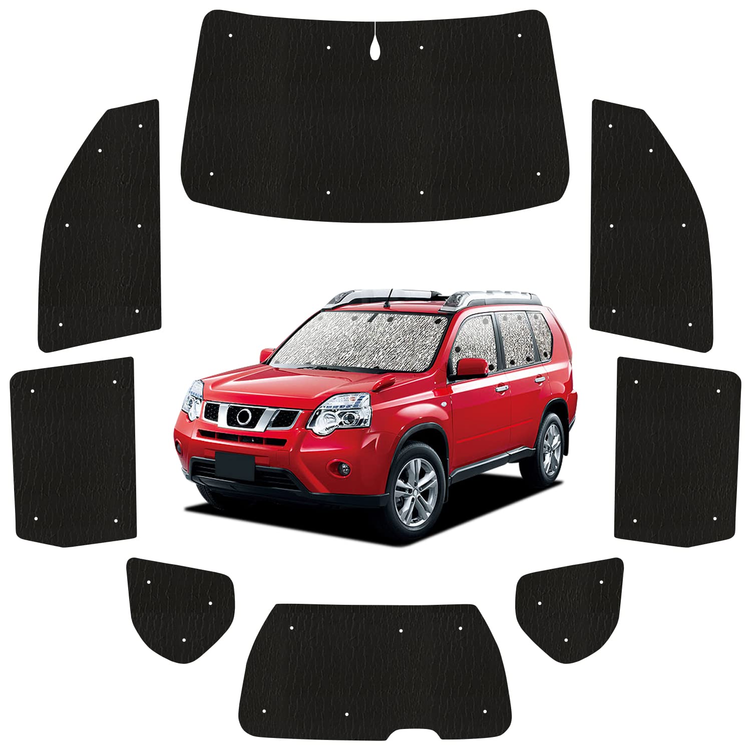 Amazon | 趣味職人 サンシェード シームレス ライト 車 エクストレイル