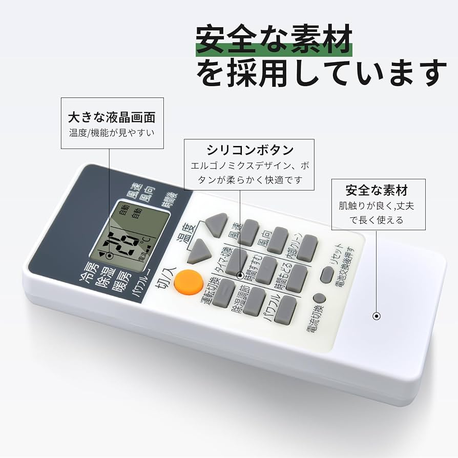 Amazon.co.jp: エアコンリモコン RH101 for MITSUBISHI 三菱リモコン