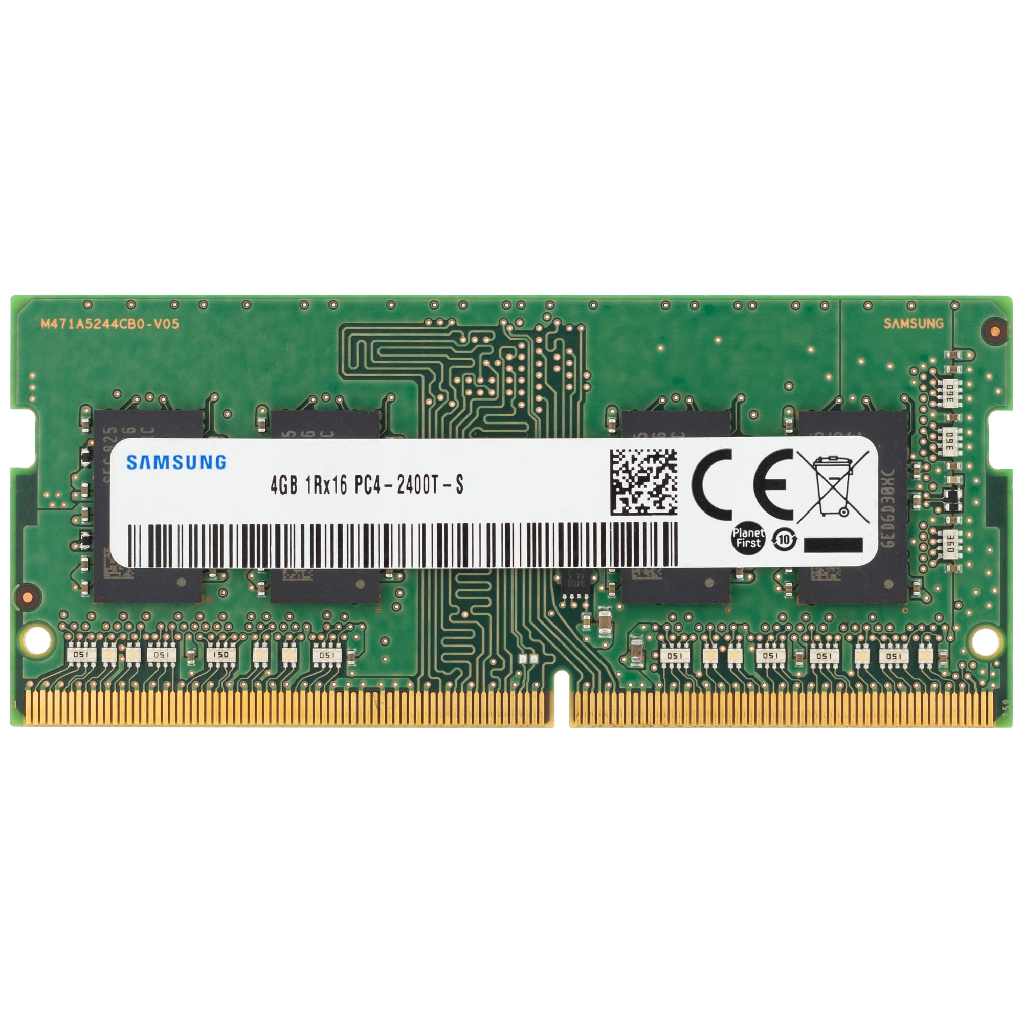 Samsung 4GB DDR4 2400MHz PC4-19200 (PC4-2400T) CL17 SODIMM 1Rx16