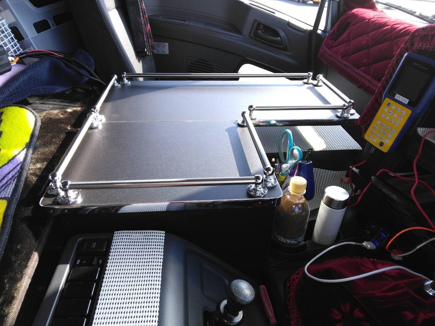 Amazon | ギガ ファイブスター 専用 コンソール テーブル B type 温