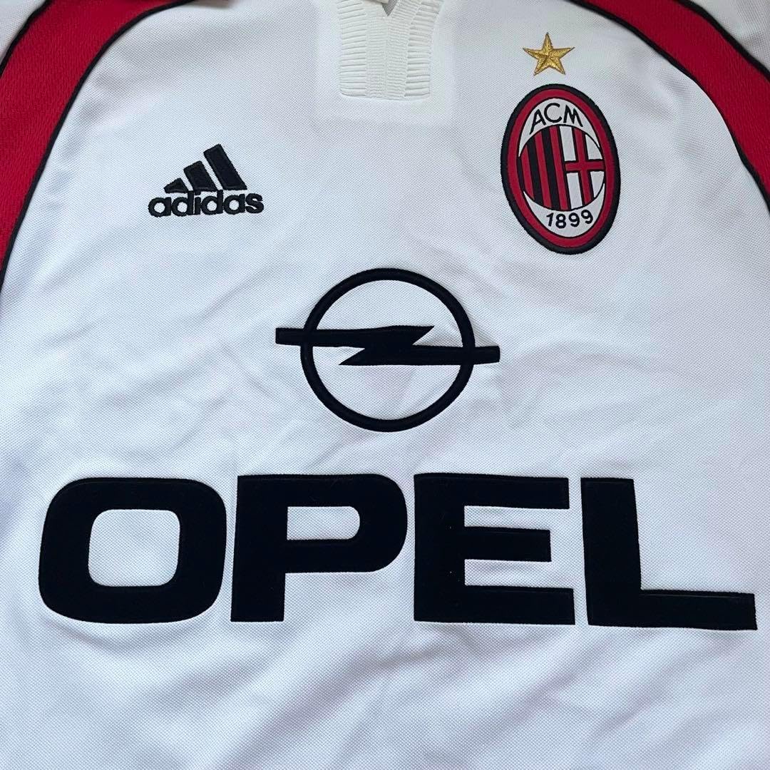 希少 アディダス ACミラン 2000-02 アウェイ ユニフォーム 選手支給