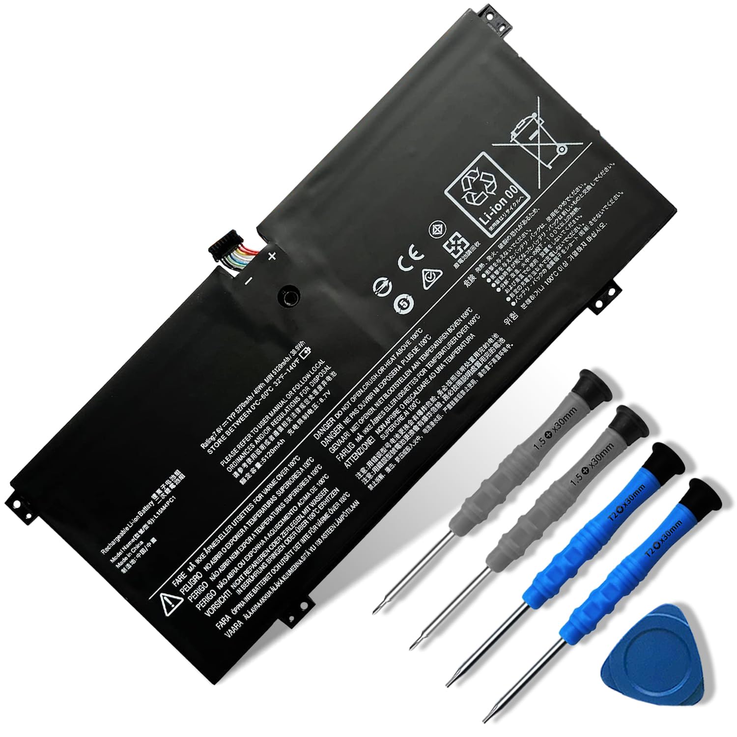 Amazon.com: Dentsing L15M4PC1 Laptop Battery Replace for Lenovo