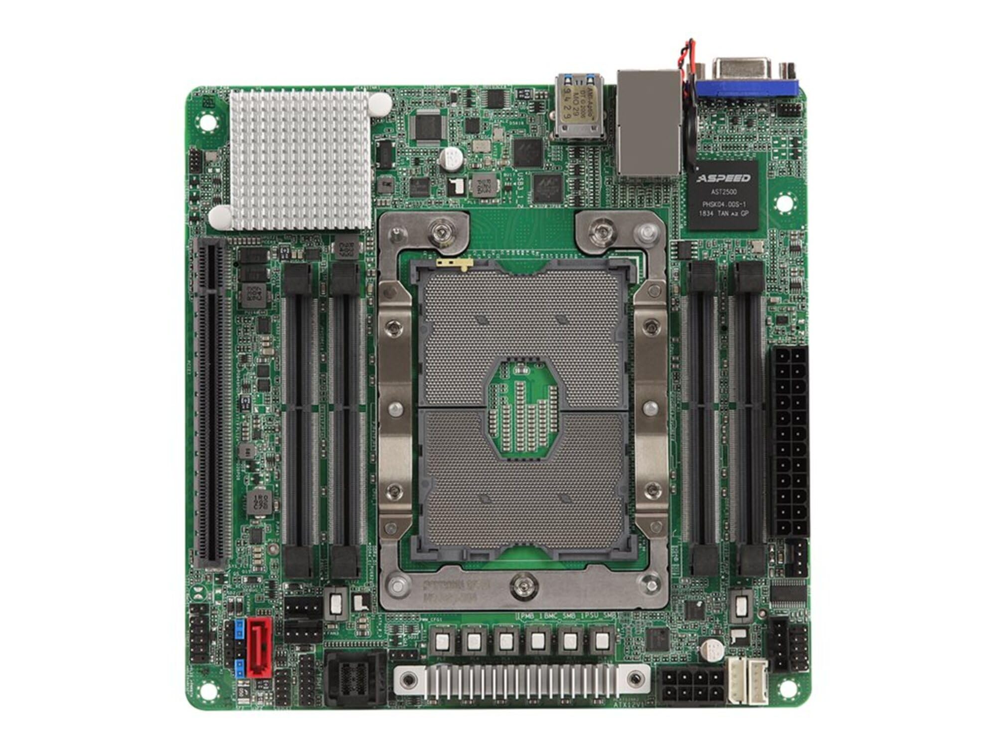 Amazon | AsRockラックMini-ITXサーバーマザーボードLGA3647 Intel