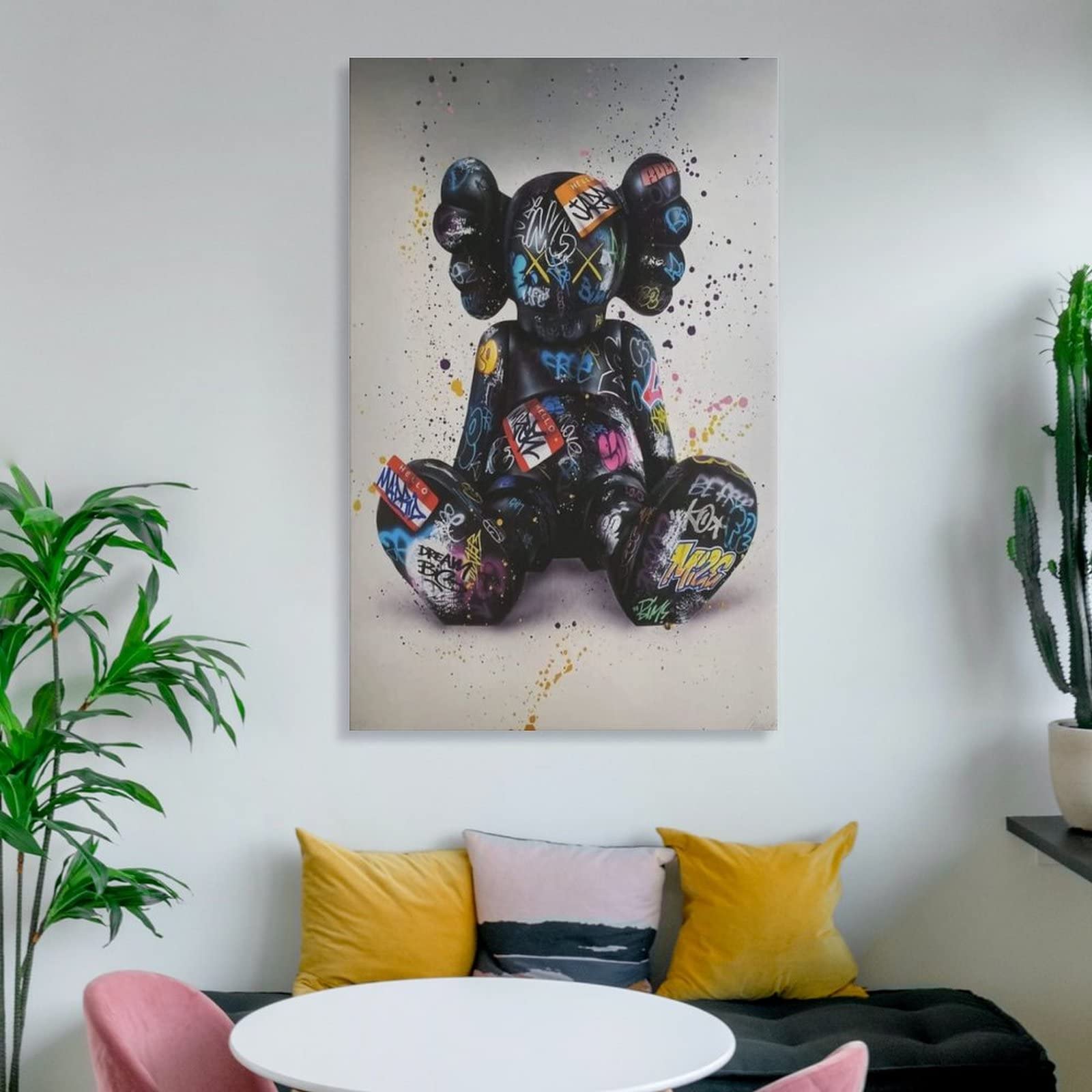 Amazon.co.jp: Kaws 素晴らしい絵画 カーズポスター アートパネル