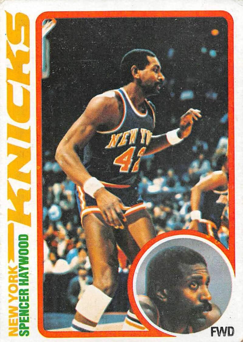 Amazon.com: 1978-79 Topps Basketball Set Break Two #107 Spencer