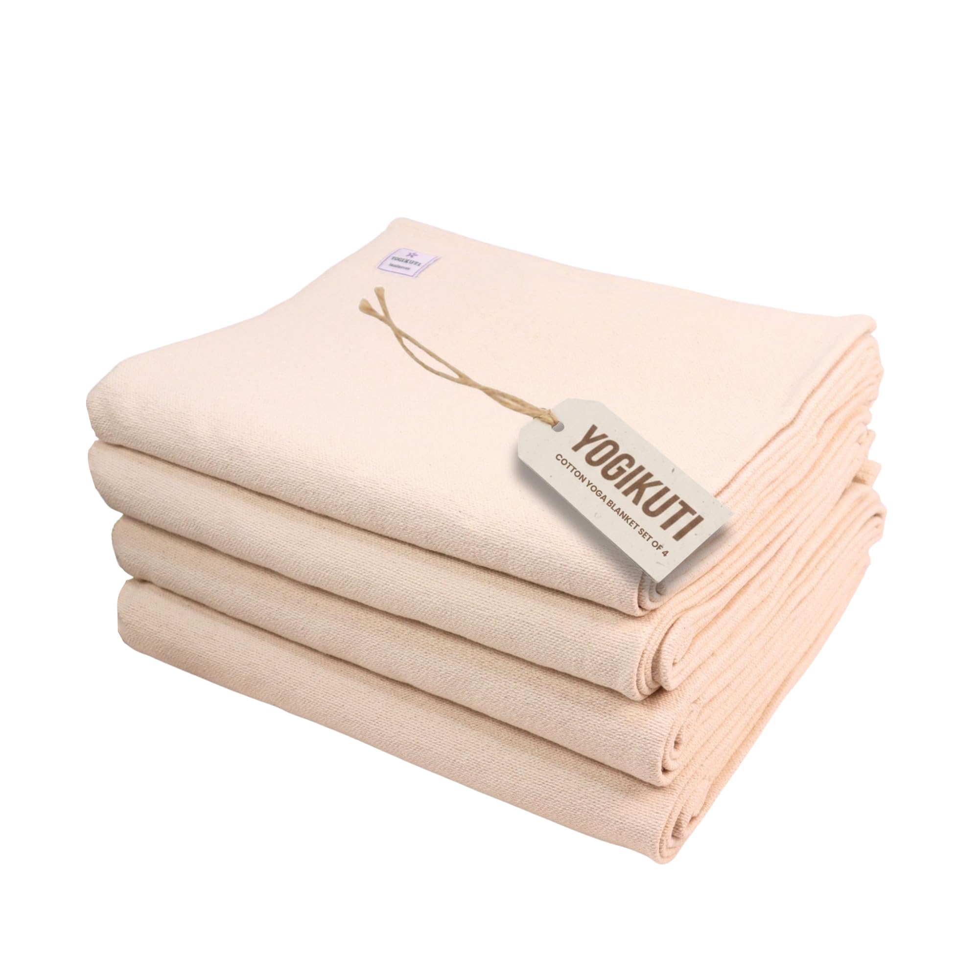 Amazon.co.jp: Yogikuti Iyengar ヨガブランケット 4枚セット – 厚手の