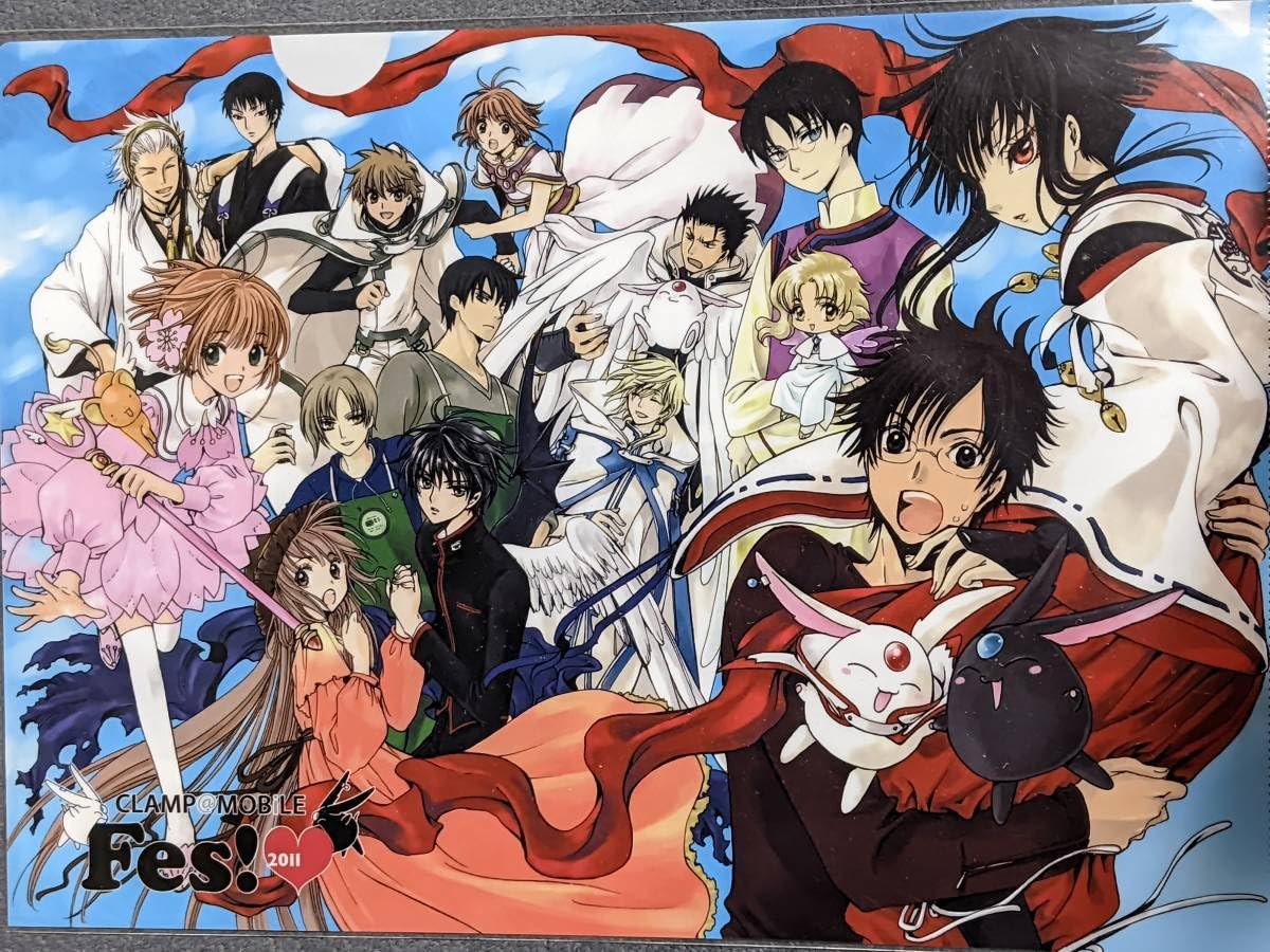 CCさくら CLAMP festival 2012 クリアファイル CCさくら CLAMP