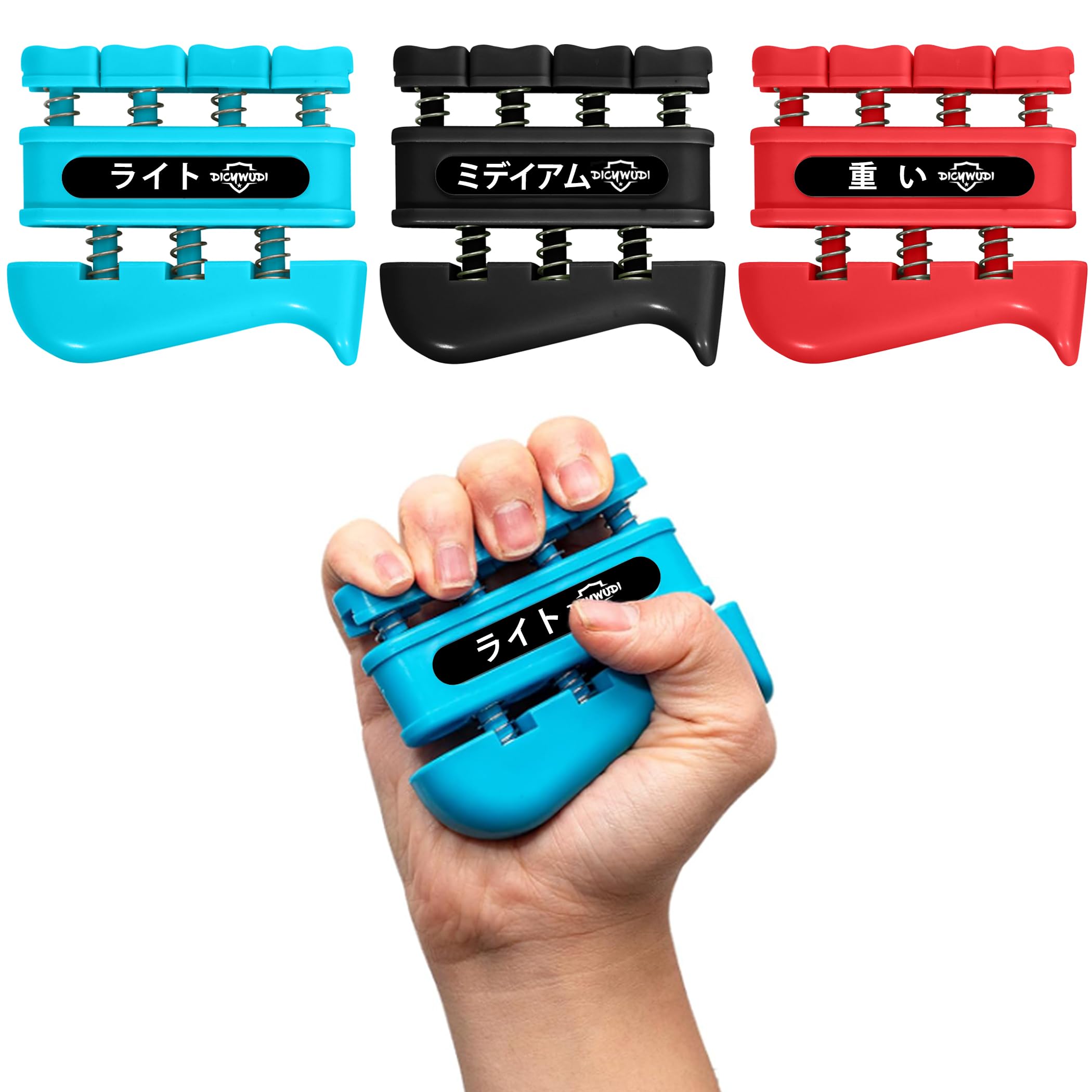Amazon | DICYWUDIグリップストレングストレーナー、指、手首、手の