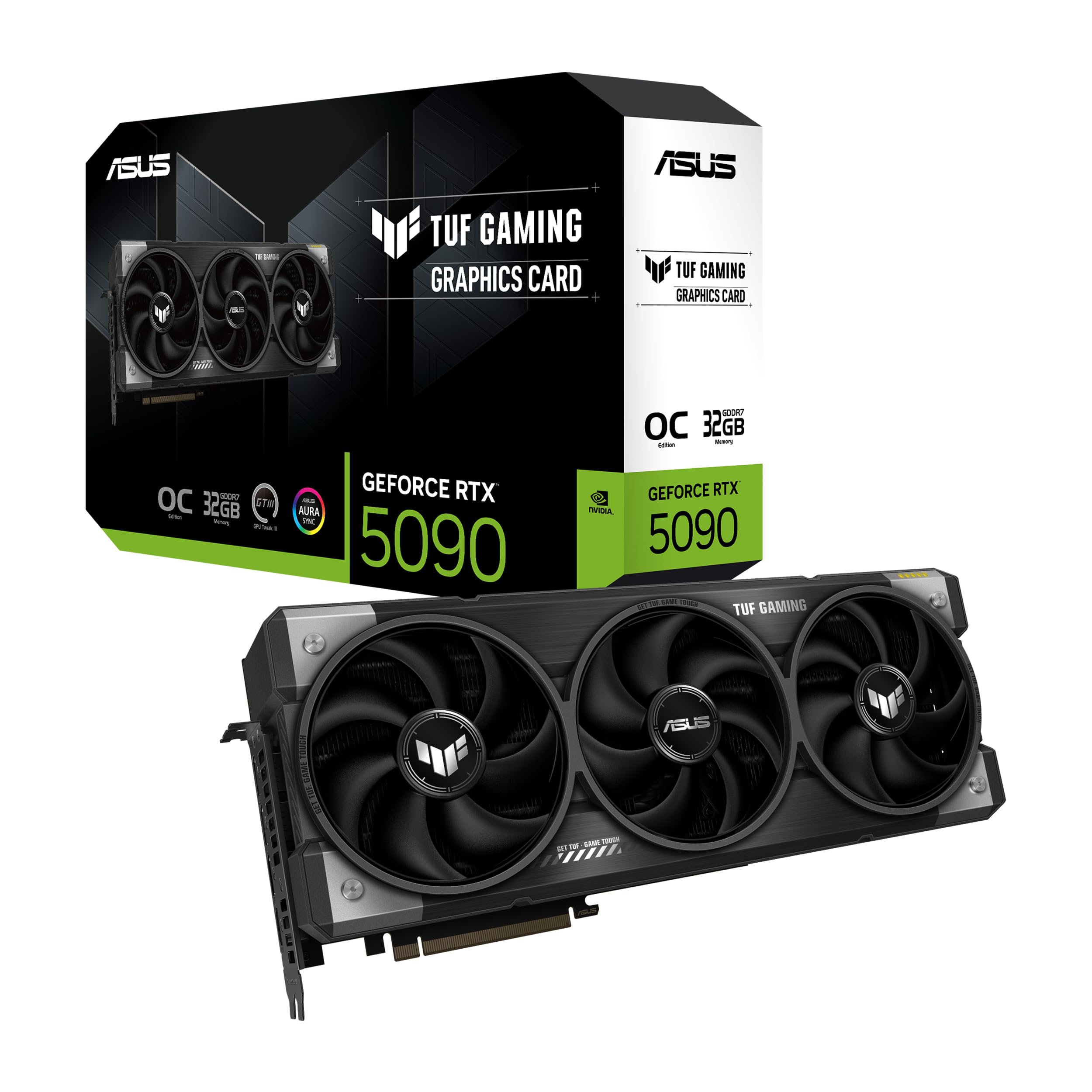 Amazon | ASUS NVIDIA GeForce RTX 5090 ビデオカード OC Edition 32GB