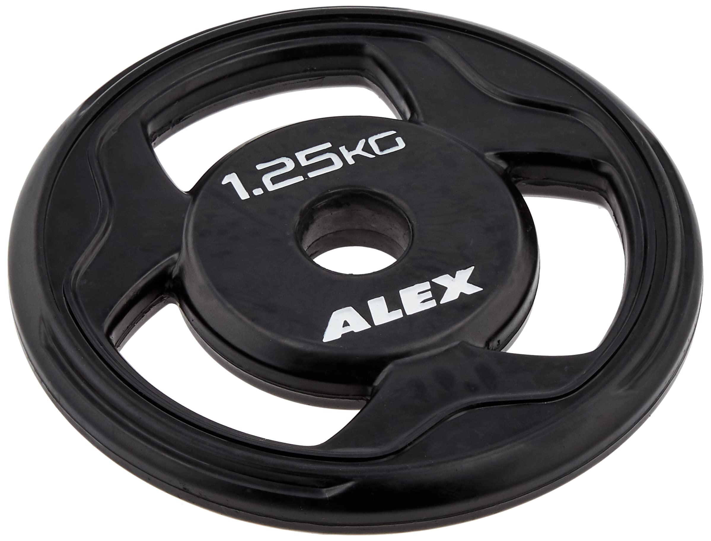 Amazon.co.jp: ALEX BPR ラバープレート 1.25Kg [穴径28mm] 黒