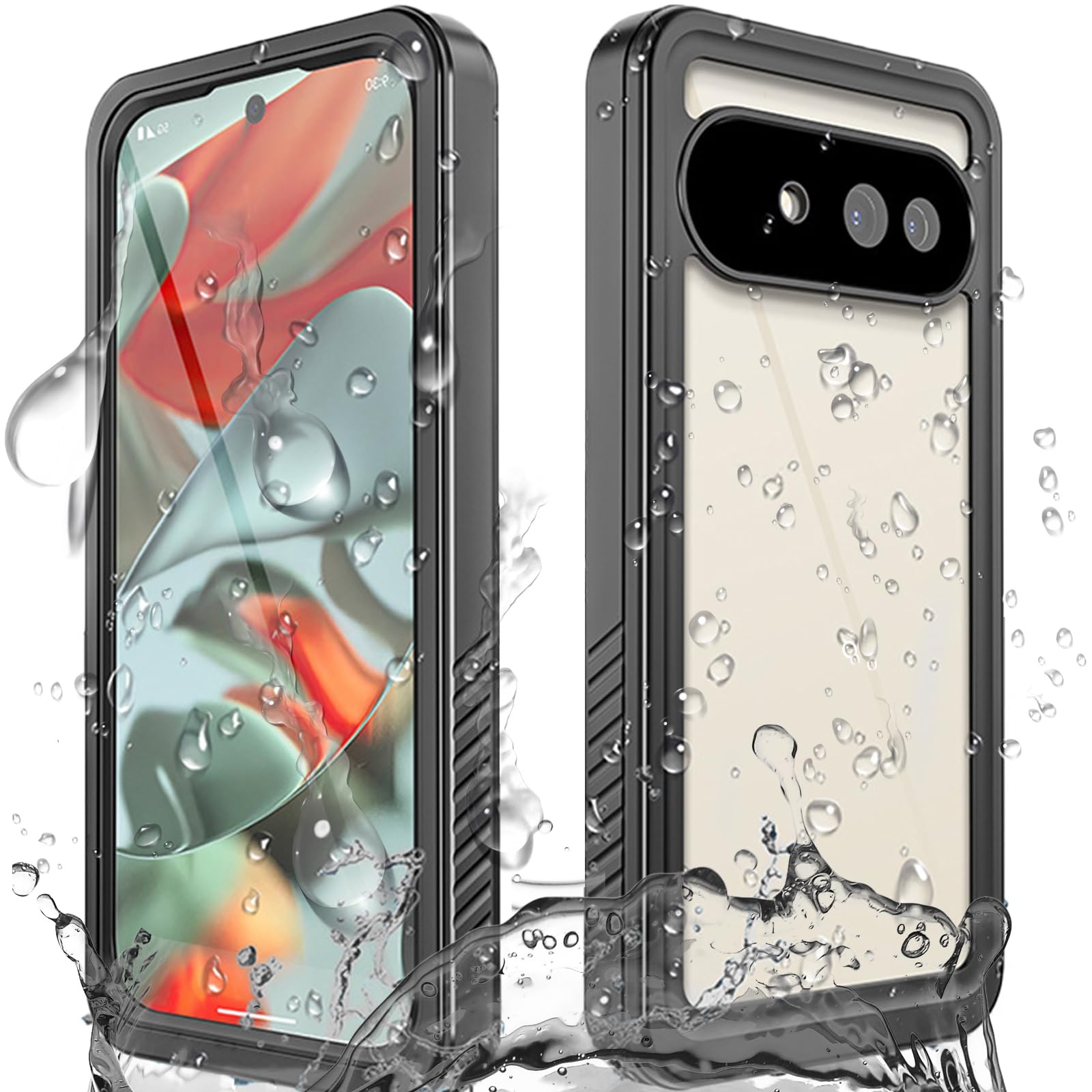 Amazon.co.jp: GYOKUYU Google Pixel 9A 用 IP69防水ケース フィルム