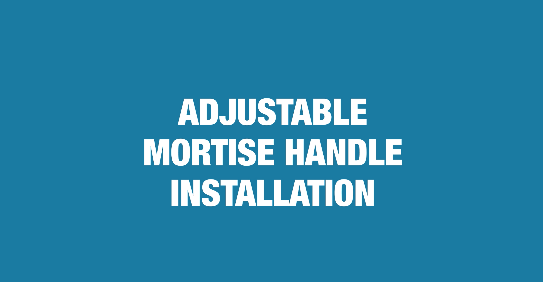 Wright Products - Serenade Mortise Keyed Lever Mount Latch with