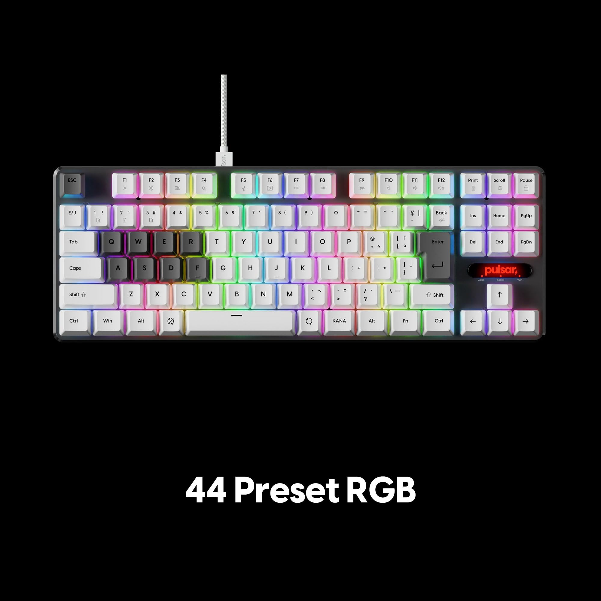 Amazon.co.jp: Pulsar Gaming Gears PCMK 2HE TKL Gaming Keyboard JIS