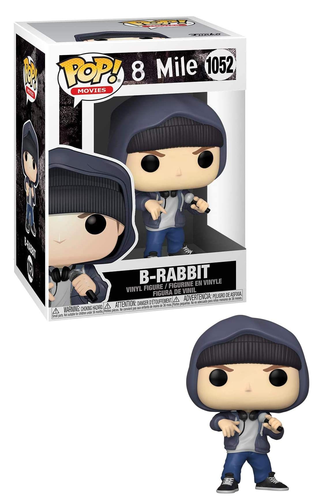 Funko Pop! Movies: 8 Mile - Rabbit : Amazon.it: Giochi e giocattoli