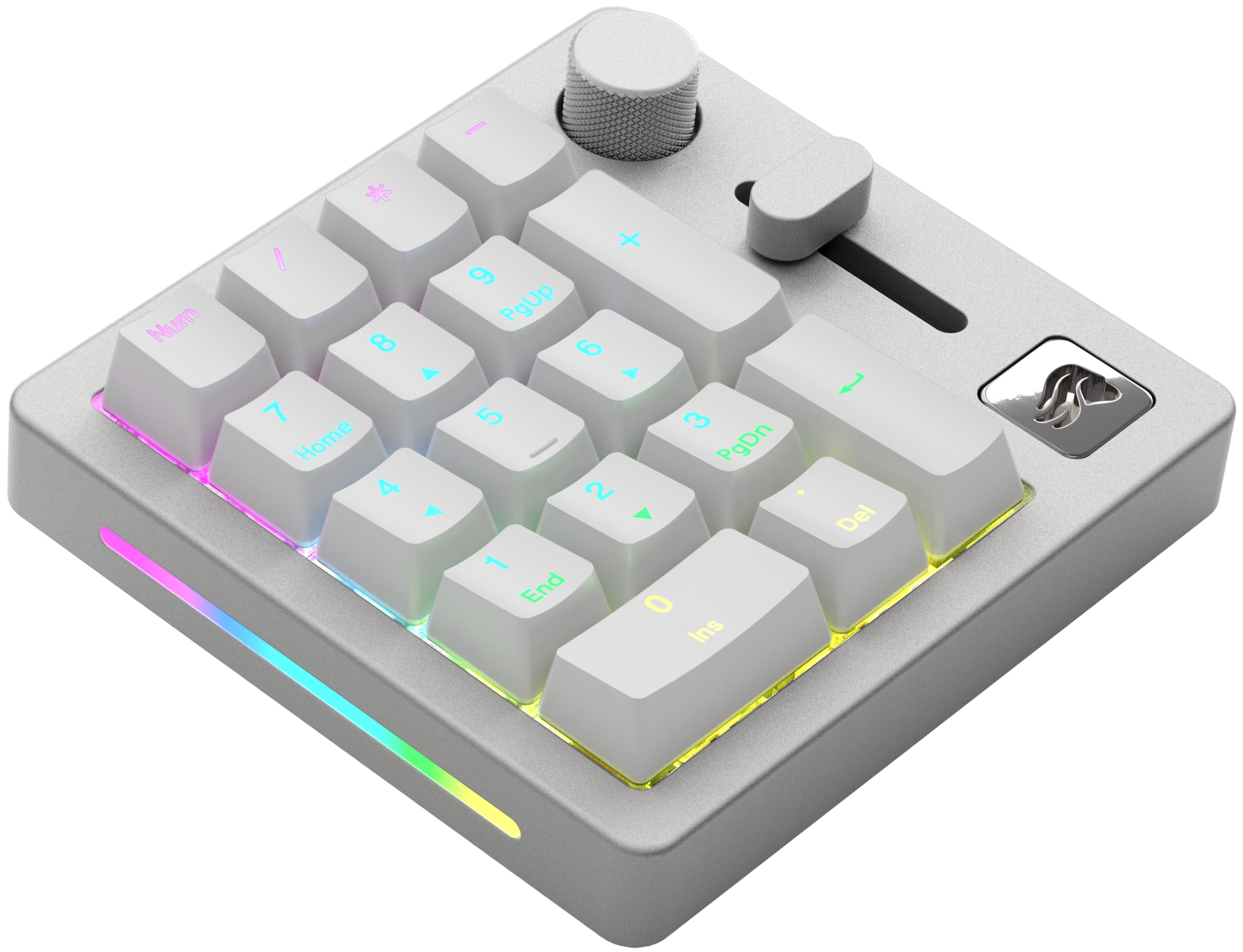 Amazon.co.jp: Glorious GMMK Numpad Prebuilt - White Ice ワイヤレス