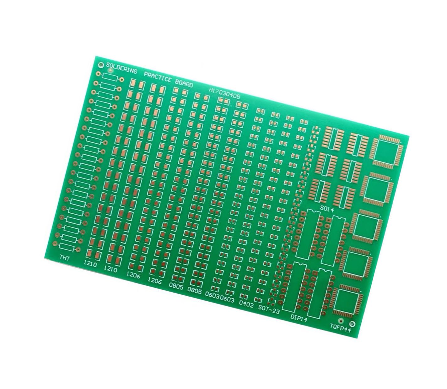 Amazon | Moechando 初心者向け 半田付け練習基板単体 基板のみ 注意