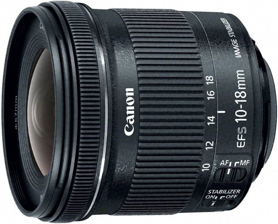 Amazon.com : Canon EF-S 10-18mm f/4.5-5.6 IS STM Lens (Renewed