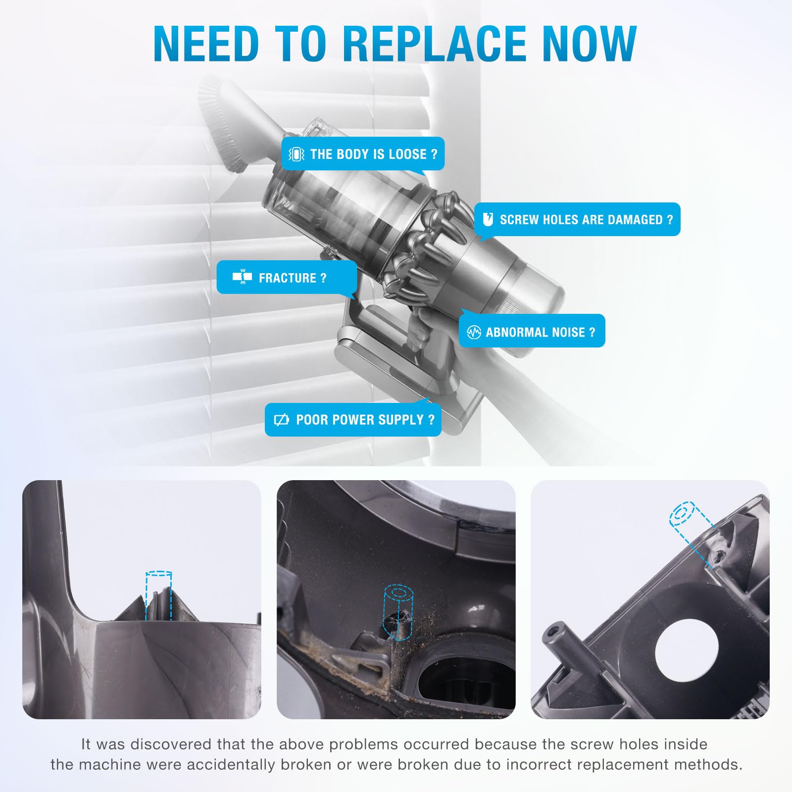 Amazon.com: V11 SV14 Main Body Assembly Compatible with Dyson V11