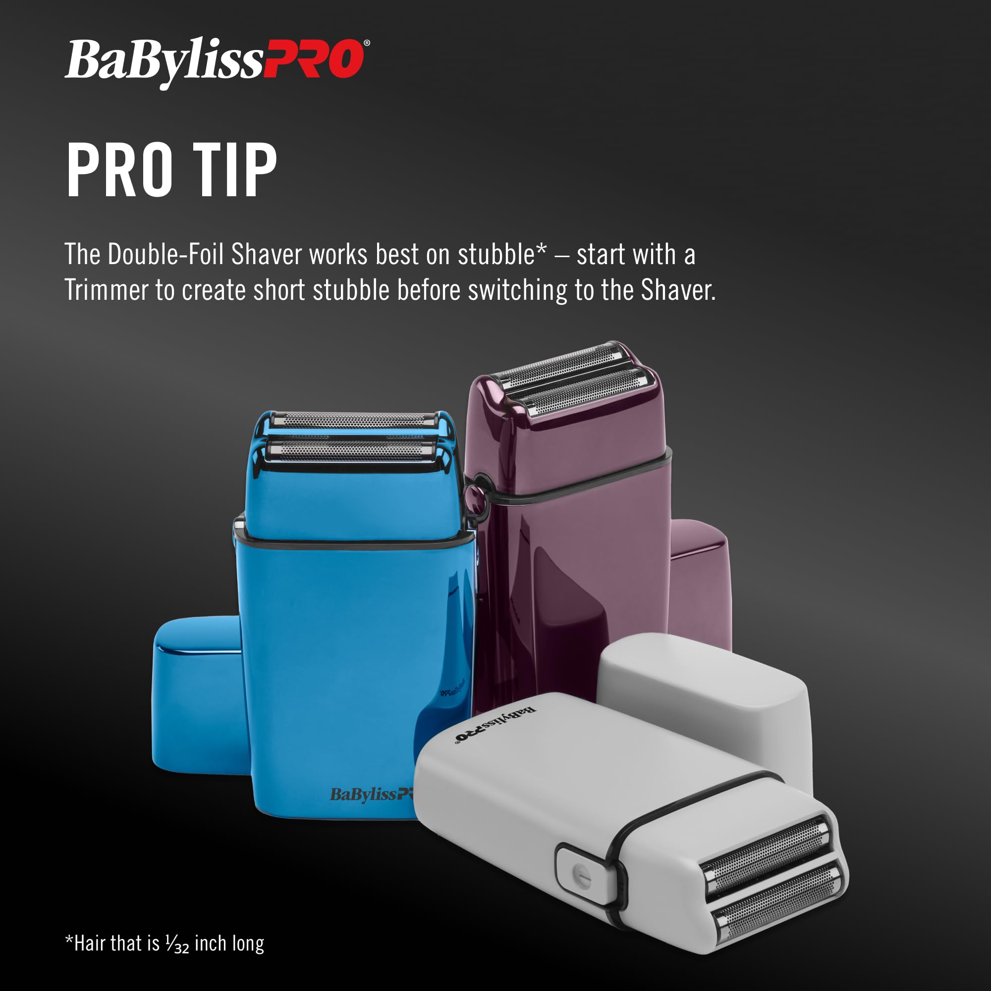 Amazon | BaBylissPRO FoilFX コード/コードレス メタル ダブルホイル