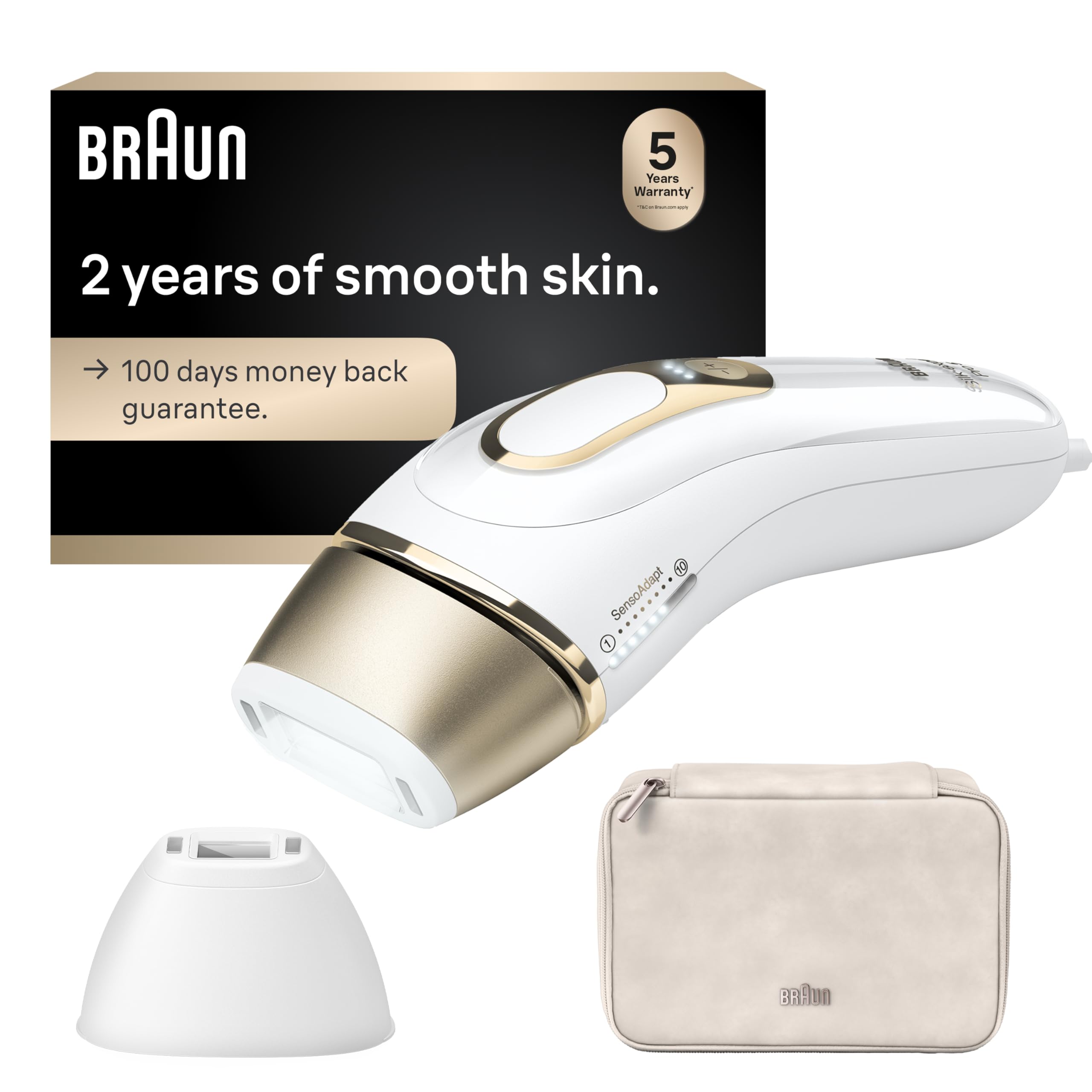 Amazon.com: Braun IPL, Silk·Expert Pro 5, IPL Hair Removal for