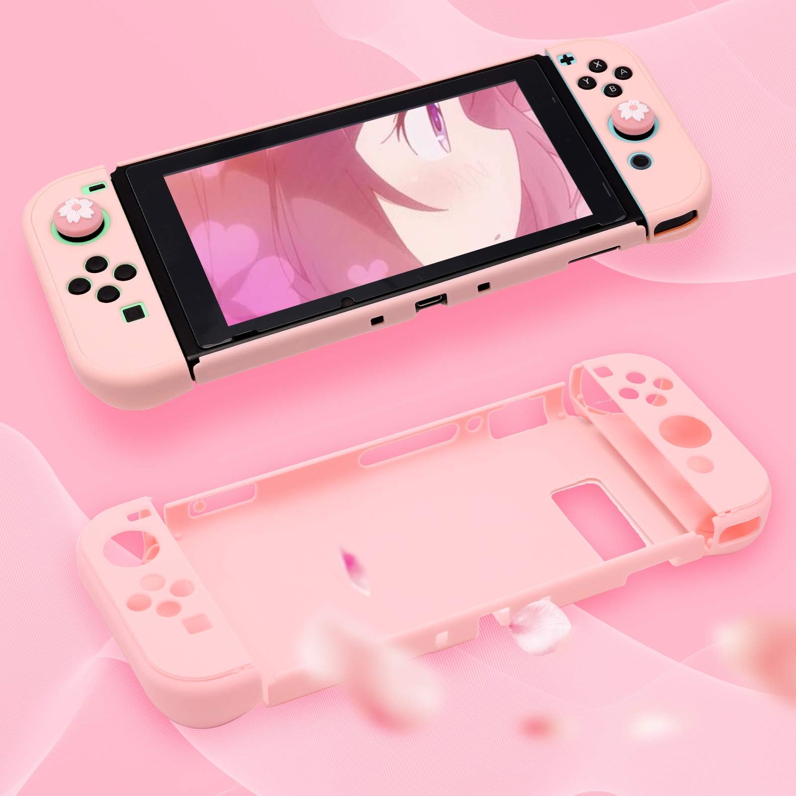 Amazon.co.jp: Switch Pink Accessories、サクラピンクキャリーケース