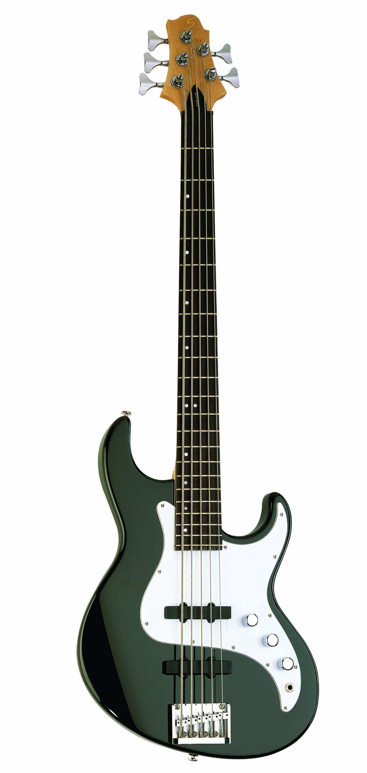 Samick Greg Bennett Design FN15 5-String Bass Guitar, Black