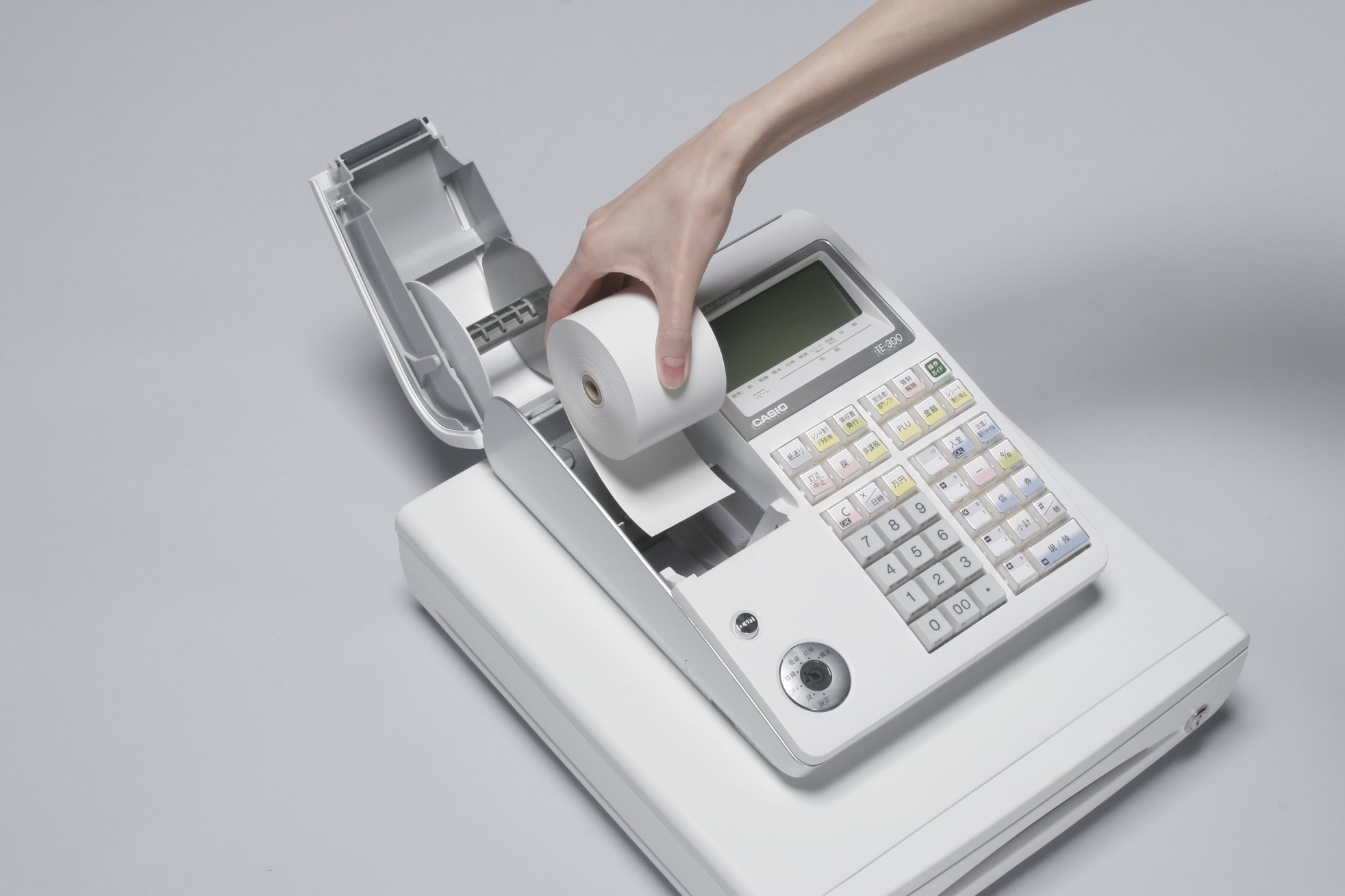 カシオ レジスター TE-300 TE-300 レジスター カシオ 電子レジスター